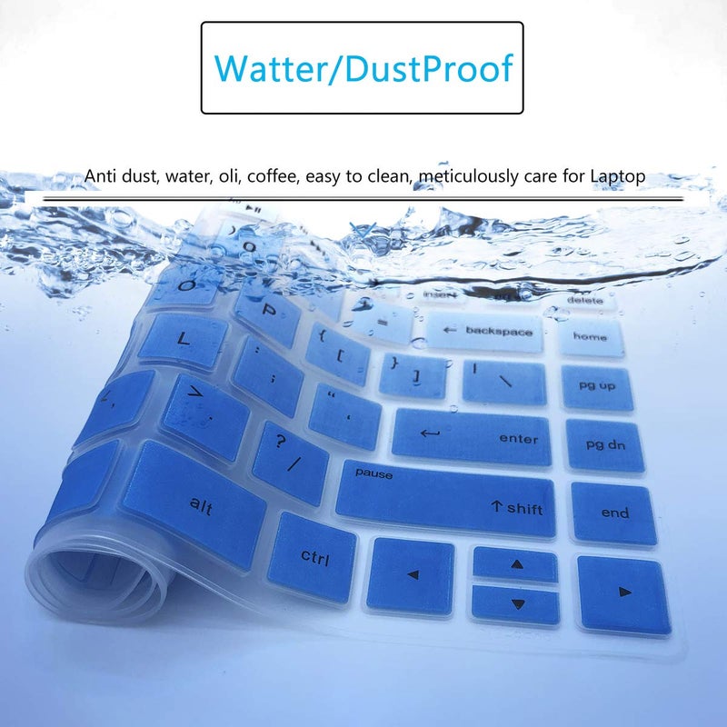 MUBUY-GOL Keyboard Cover for HP Laptop 14-dk 14-dq/cd 14-dk0002dx 14-dk1003dx 14-dk0736ms 14-dk1022wm 14-dk0028wm 14-dk1025wm 14-dk1035wm dk1032wm 14-dk0053od 14-dk1013dx 14-dk0095nr dk1097nr dk1031dx dk0032dx - Image 5